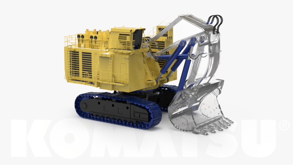 Komatsu® Hydraulic Shovels - Bridge Machine